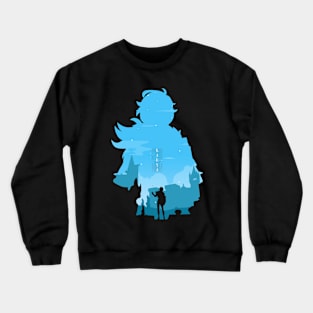 Kaeya Landscape Crewneck Sweatshirt